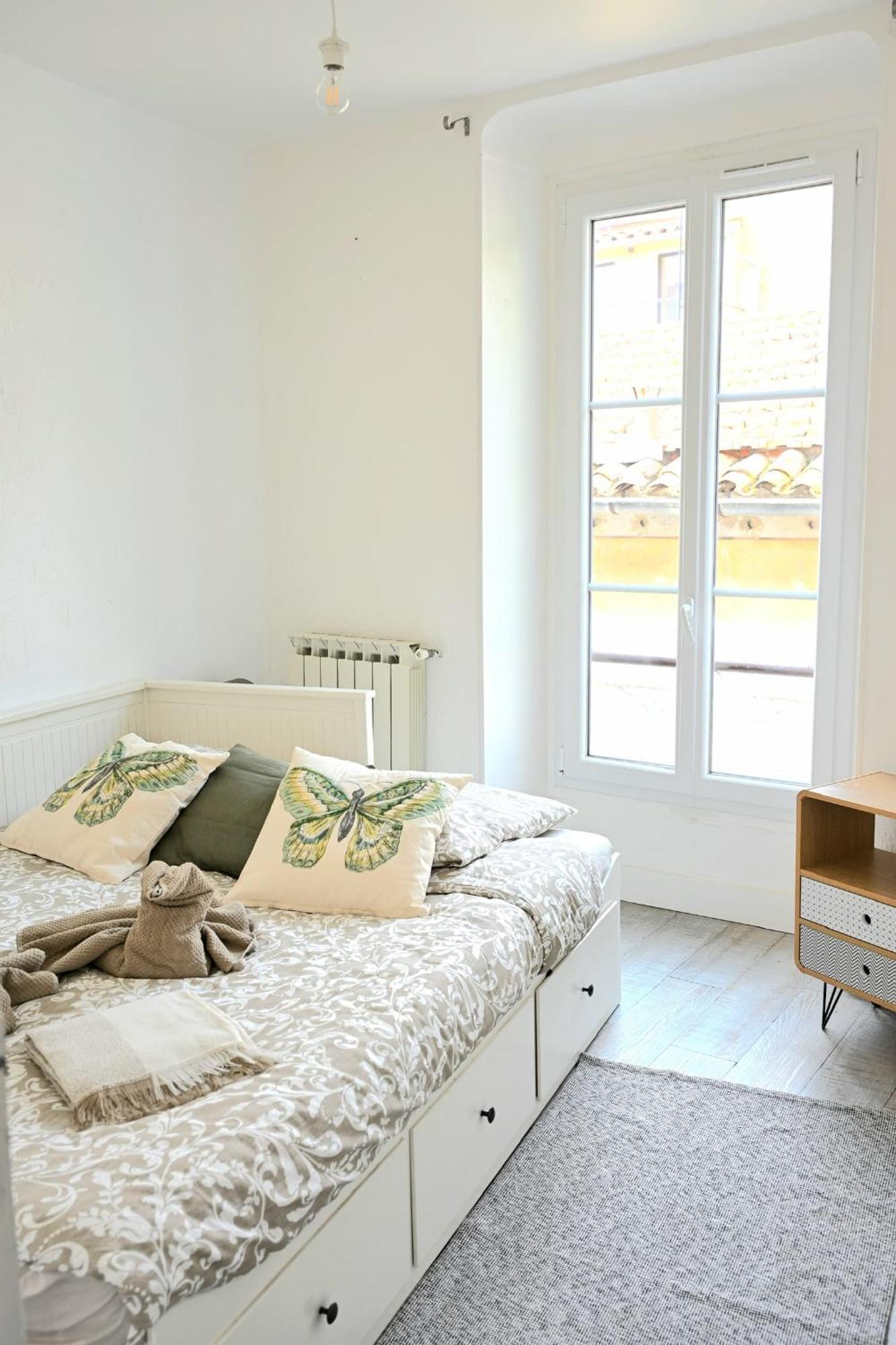 The Seaside Serenity - Calm & Charming Bay View Flat - Heart Of Villefranche Buitenkant foto